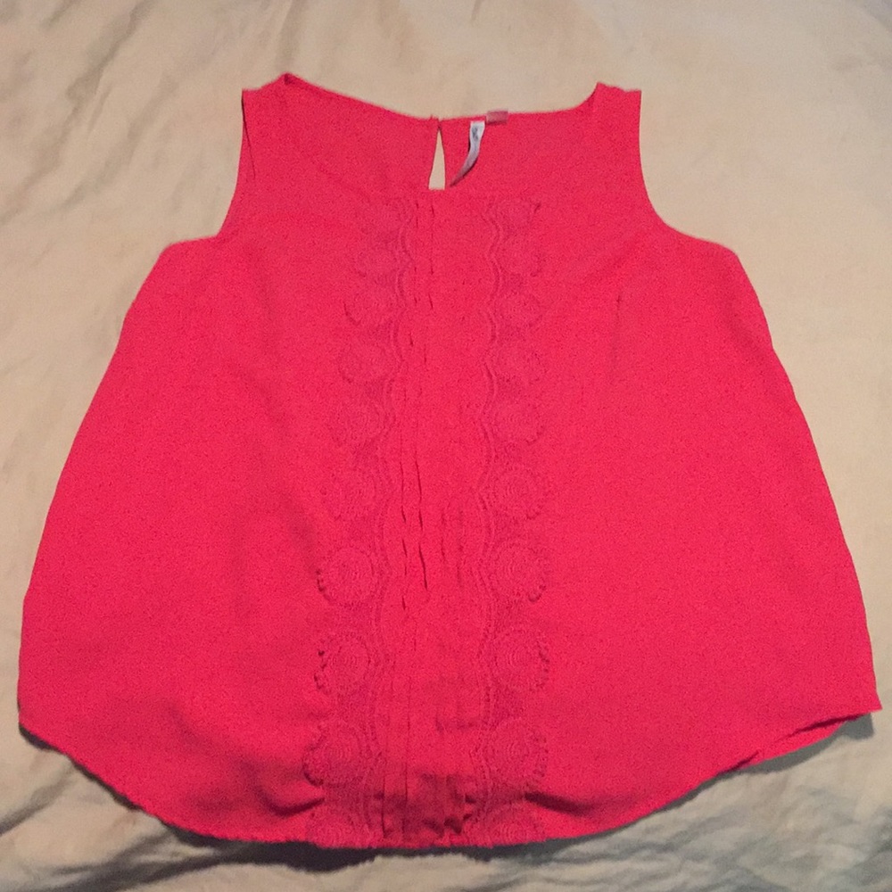 Bright pink LC top